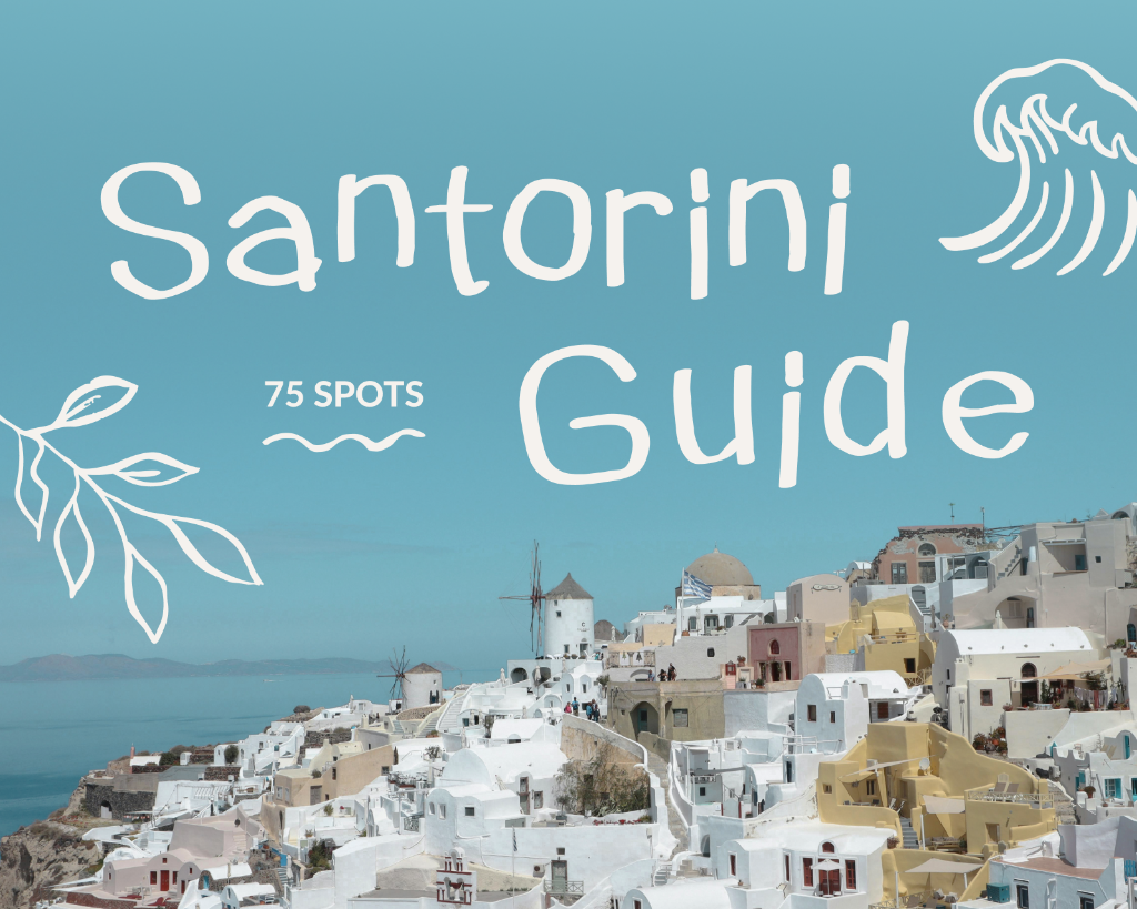 Santorini Guide cover